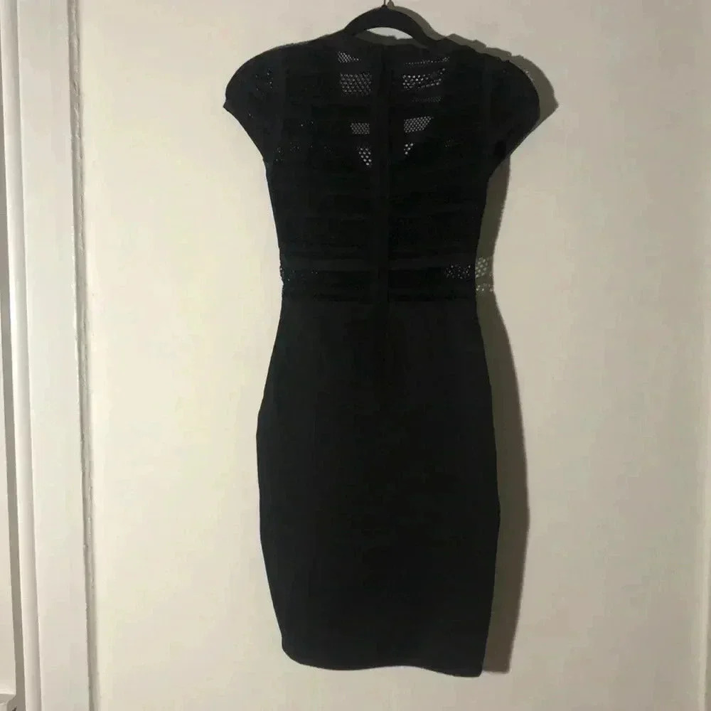 Sexy Fishnet Cutout LBD